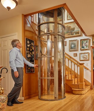 cost of residential glass elevators