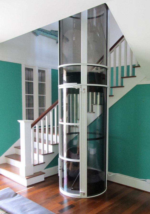 smallest fully certified home elevator