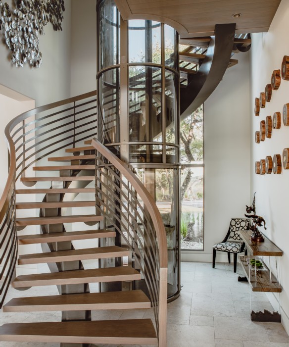 Residential Glass Elevator