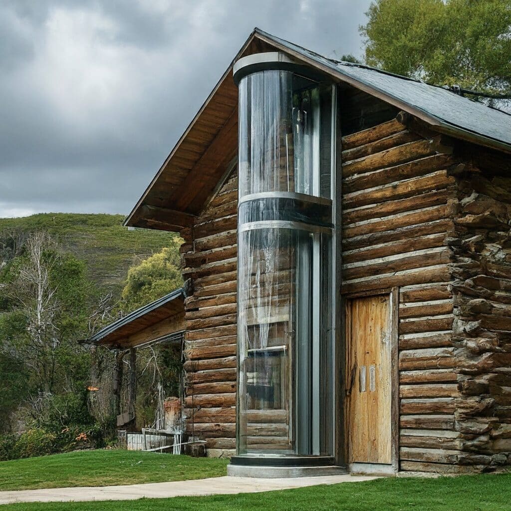 pneumatic corner elevators