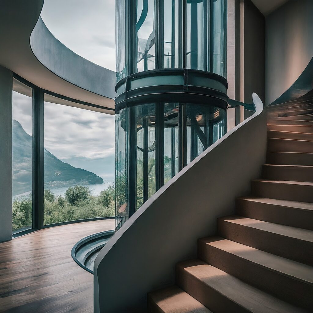 Pneumatic Elevator for Handicap Accessibility