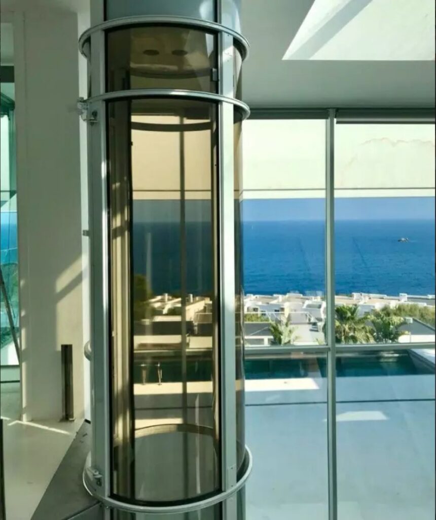 A well-integrated home elevator
