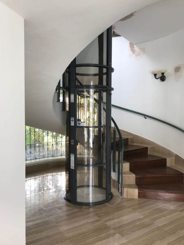 Glass Home Elevator