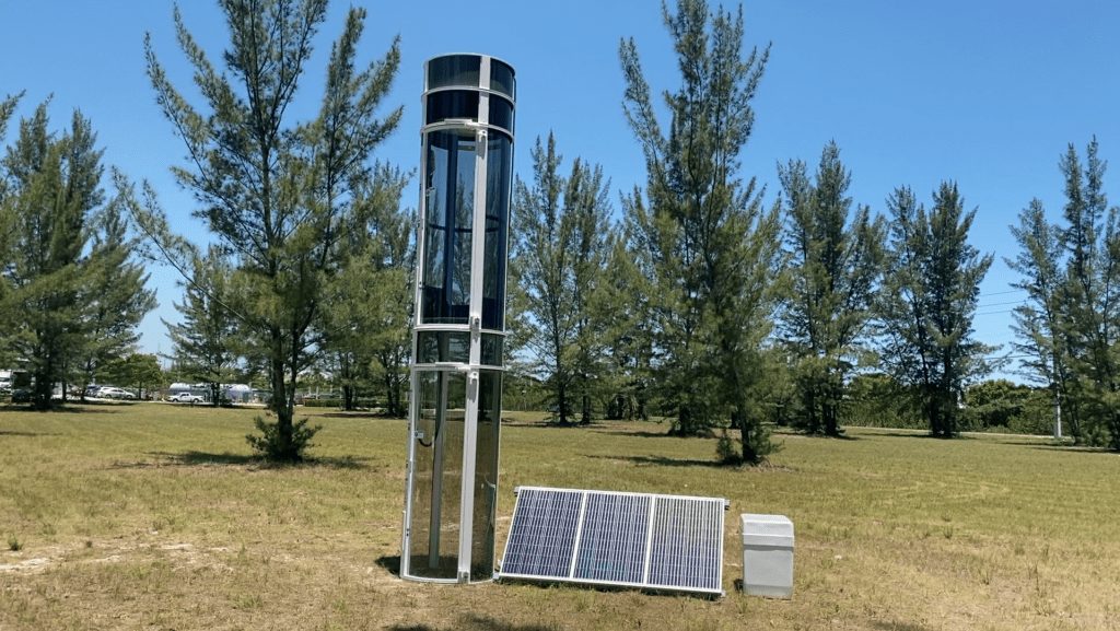 home elevator solar powered