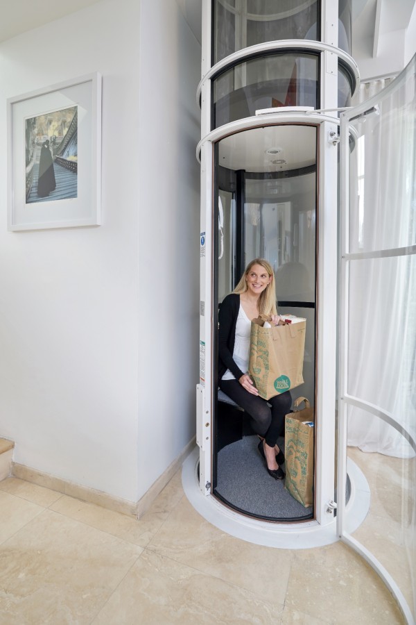 Shaftless Home Elevators For Use Worldwide