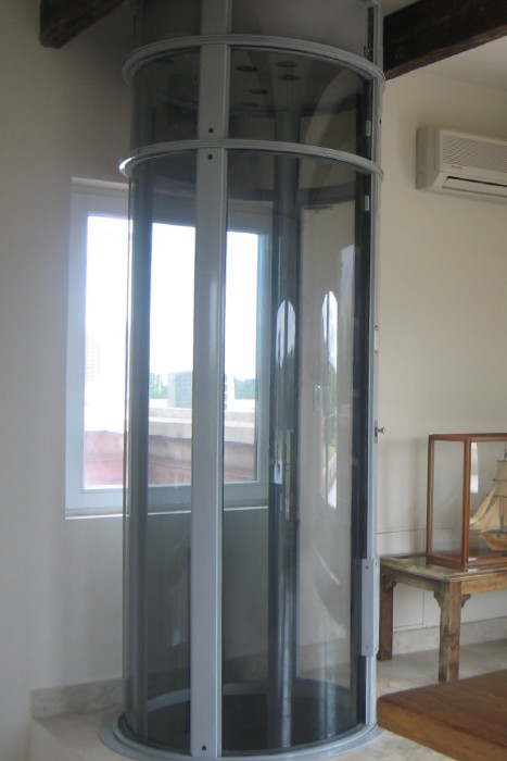 Home Elevator - Light Gray