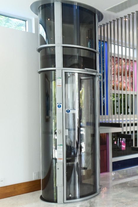 Residential Elevators - Anodized Silver