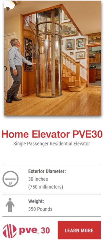 Home Elevator specifications pve30