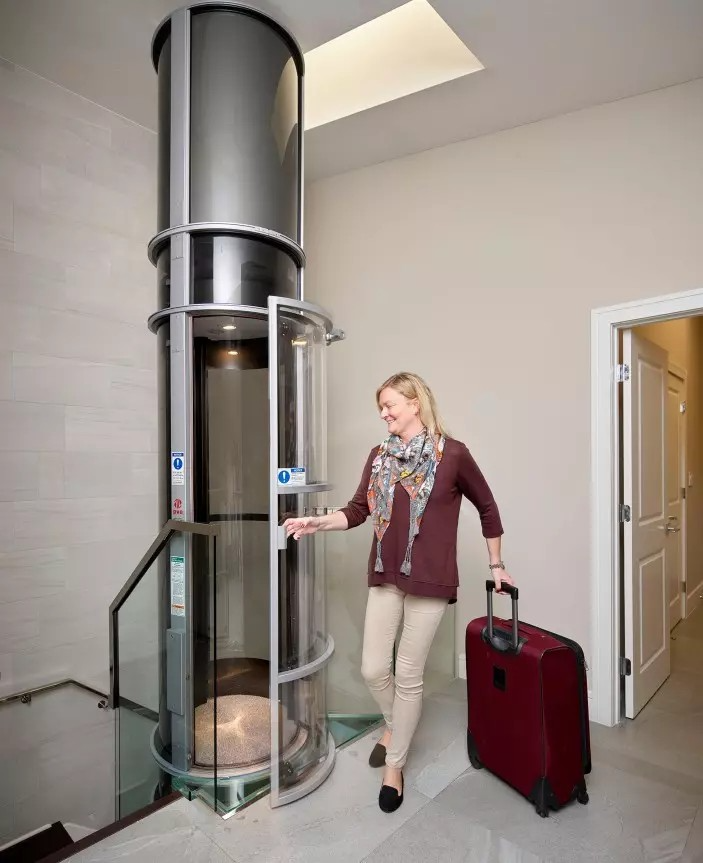 how residential elevators work