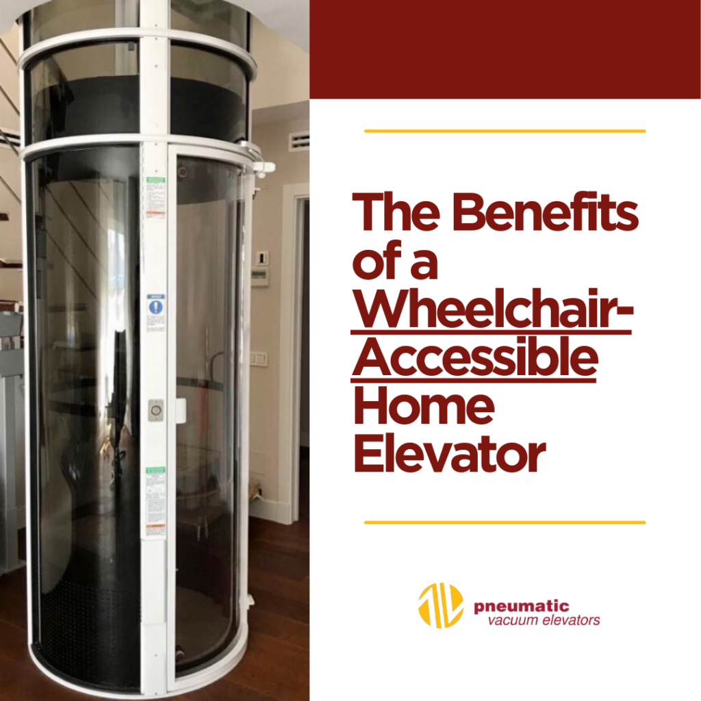 Image of an elevator illustrating the subject of this article: The Benefits of a Wheelchair-Accessible Home Elevator