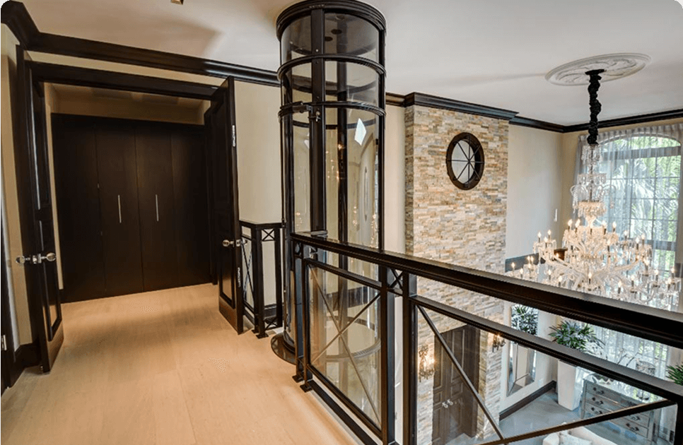 Safe home lift installation