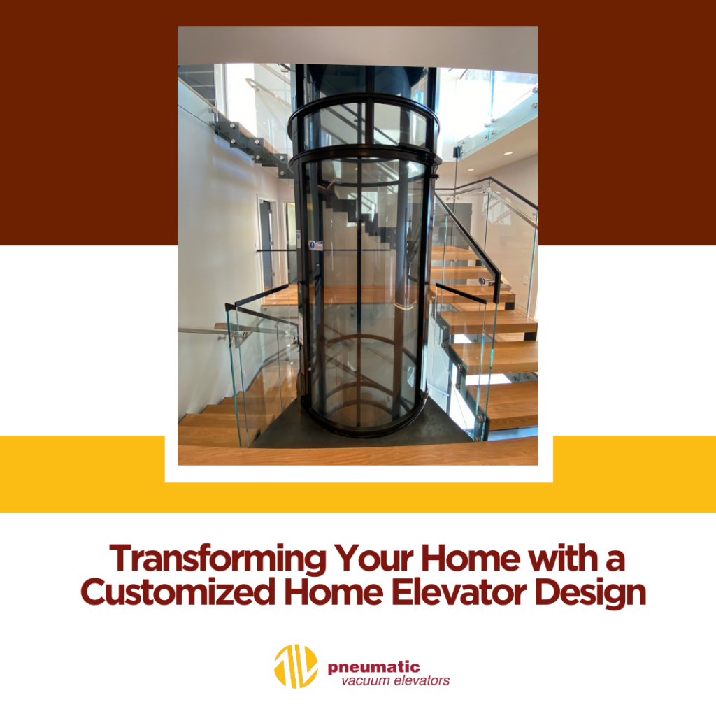 Image of a home elevator illustrating the subject which is Customized Home Elevator Design: Transforming Your Home  