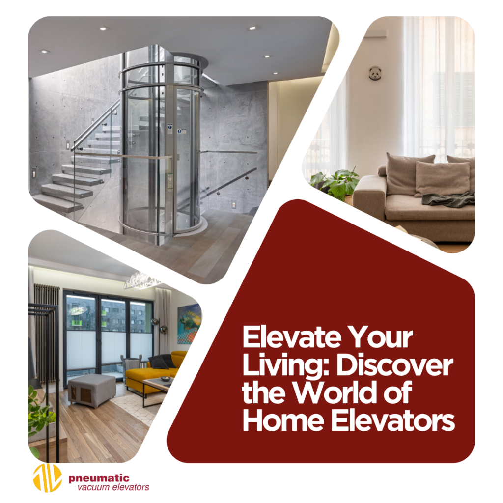 Image of environments featuring a home elevator illustrating the Discover Home Elevators: Elevate Your Living theme