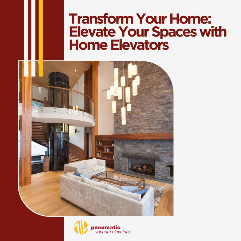 Image of a home elevator illustrating the subject matter that is Elevators for Home Mobility: Elevate Your Spaces