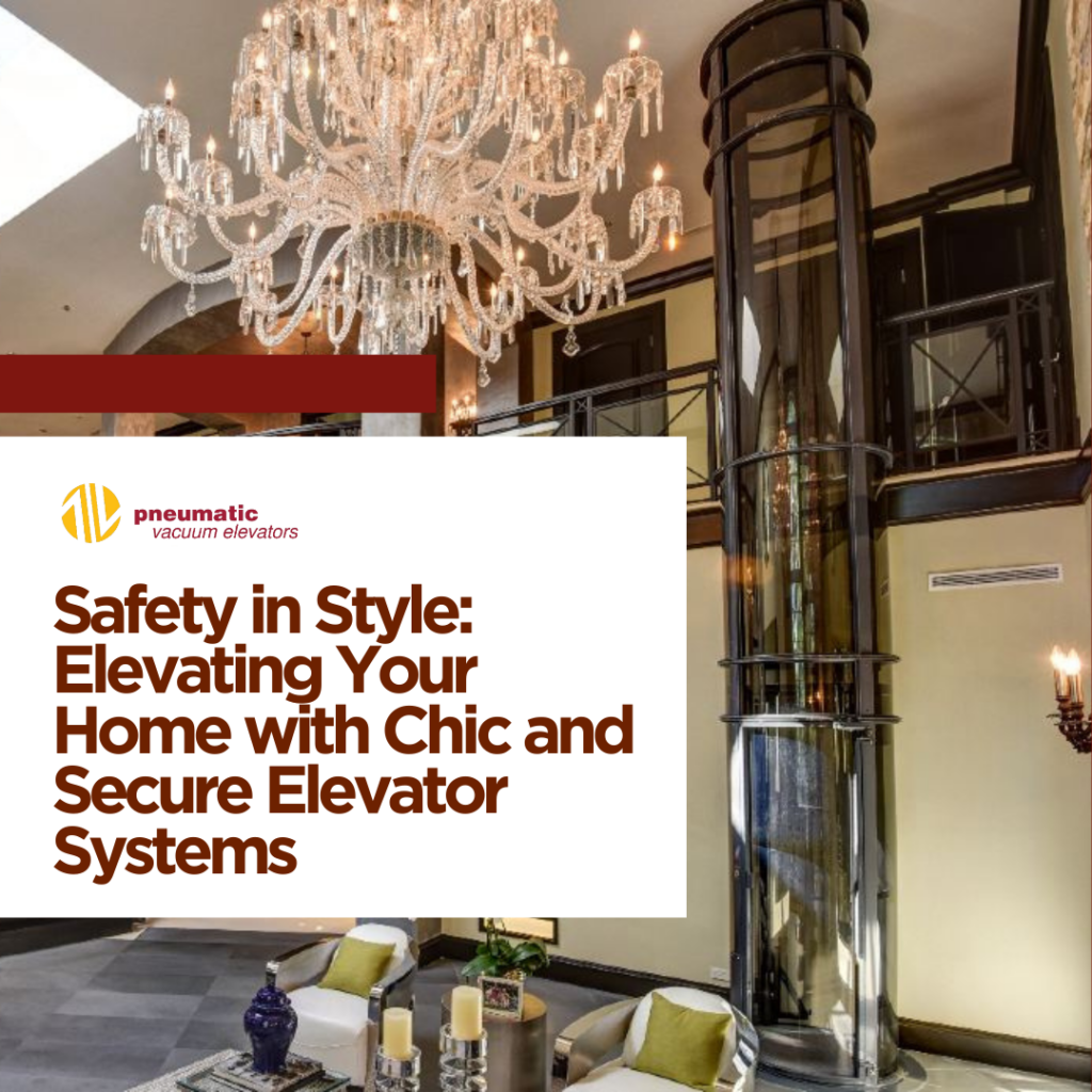 Image of a Home elevator illustrating the subject which is Secure and Stylish Elevator
