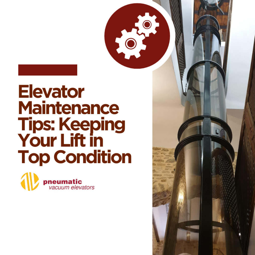 Image of a Home elevator illustrating the subject which is Elevator Maintenance Demystified: A Guide to Keeping Your Lift in Top Condition