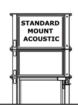 STANDARD MOUNT – ACOUSTIC