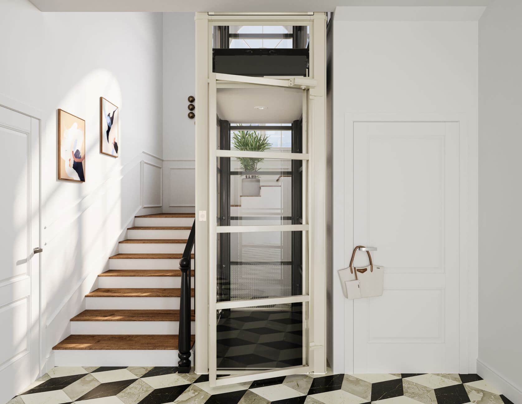 Cost-Efficient Home Elevators